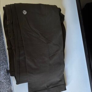 lululemon athletica Black Sweatpants with Moisture-Wicking Fabric